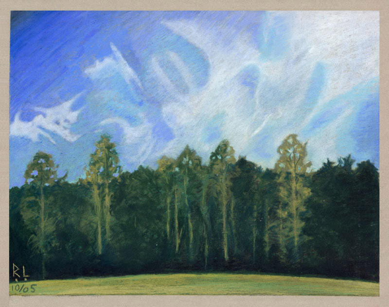 Cold Summer Day - soft pastel